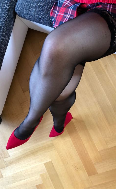 sexy feet wife nylon stockings high heels hot girl legs