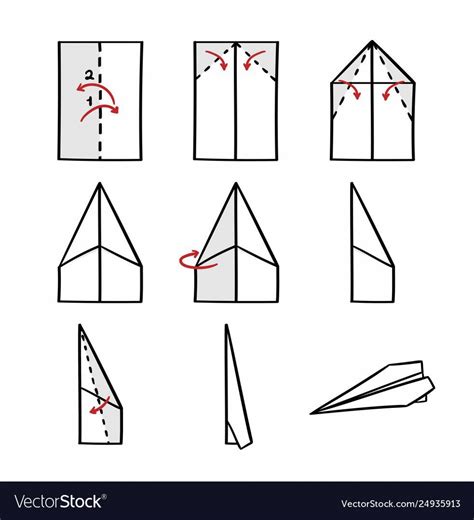 paper airplane instructions printable