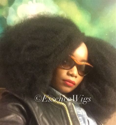 Essence Wigs Gorgeous Afro 4c Big Afro Wig Kink Bohemian Vib
