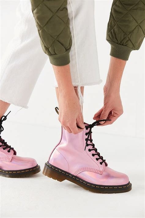 dr martens pascal iced metallic boot  winter boots popsugar fashion photo