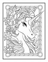 Coloring Pages Unicorn Adult Book Amazon Kleurplaten Jade Summer Malvorlagen Books Print Flowers Kolorowanki Printable Disney Beautiful Forest Color Ausmalbilder sketch template