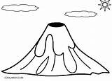 Volcano Coloring Drawing Pages Shield Lava Sketch Composite Printable Kids Cartoon Volcanoes Draw Clipart Eruption Cool2bkids Drawings Worksheet Tornado Getdrawings sketch template
