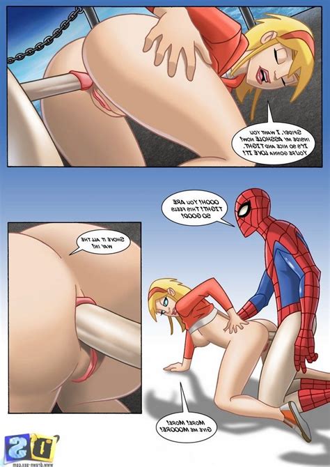 spiderman vs gwen stacy xxx comics
