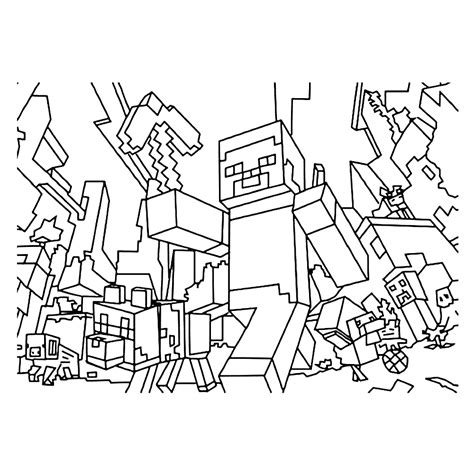 leuk voor kids minecraft printables minecraft coloring pages