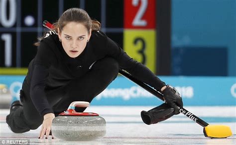 Winter Olympics Fans Go Wild For Glamorous Russian Curler