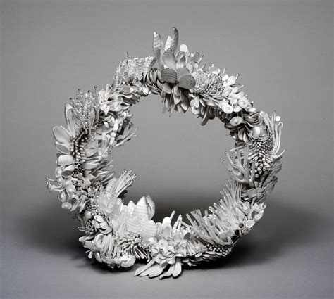 fun with tanka poems silver wreath sculpture by junko mori mylearning