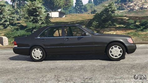 Mercedes Benz S600 W140 For Gta 5
