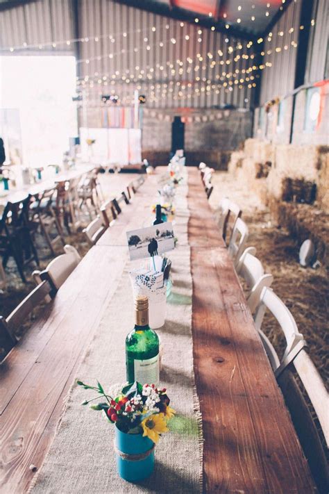 diy wedding in a cow shed debbie shed wedding barn