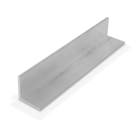 outwater industries extruded  degree aluminum angle alu p polished