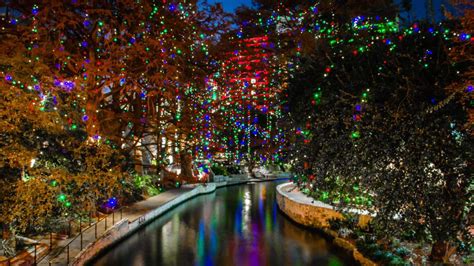 san antonio river walk extends magical holiday light display southern