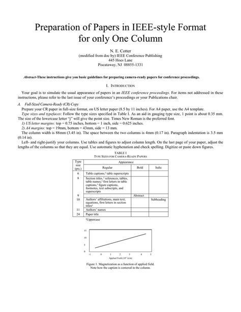 preparation  papers  ieee style format    column