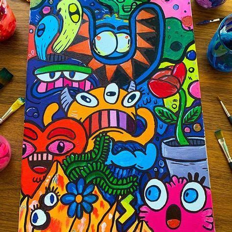 markers  doodle art