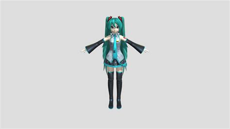 Miku Hatsune Rig Download Free 3d Model By A Z Inc Animelover200