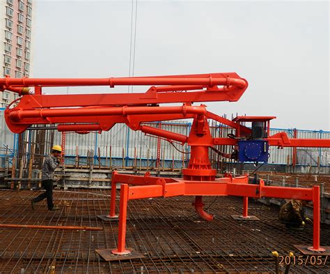 mobile placing boom hgy  rent hoong  concrete machinery rental service