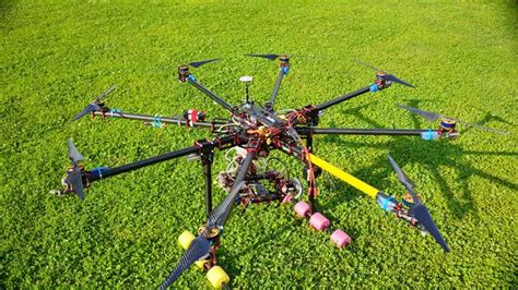 hh lj mm large scale professional mm folding  drone uav octocopter framemotorprosescs