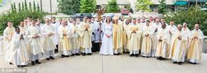 consecrated virgin marries jesus in wedding ceremony in