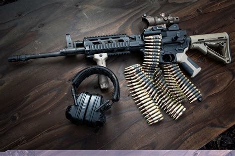 potd tracerx belt fed fightlite industries mcr  firearm blog