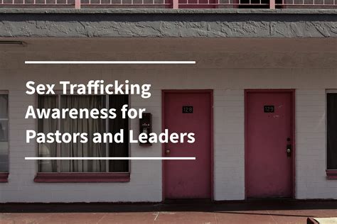 announcing sex trafficking awareness for pastors and leaders neu