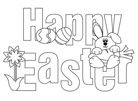 easter coloring pages printable  httpfreecoloring pagesorgfree easter