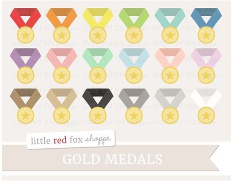 gold medal clipart clip art digital graphic design promotional banners