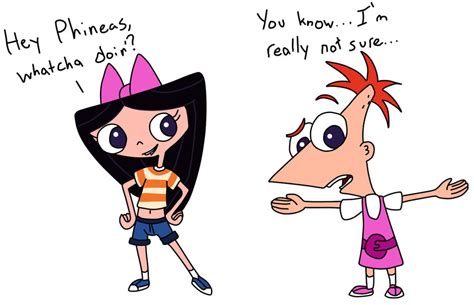 Phineas And Isabella Clothesswap By Pokemonbwishescilan On Deviantart