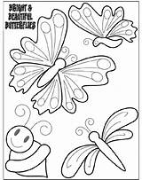 Butterflies Coloring Beautiful Bright Crayola Pages Sheets Activity Print Butterfly sketch template