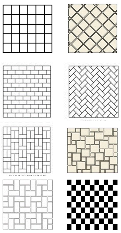 tile floor patterns  spark  bathroom tile design ideas