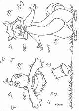 Coloring Pages Hedge Rj Hellokids Verne Over Book Print Disney Kids Color Fun sketch template