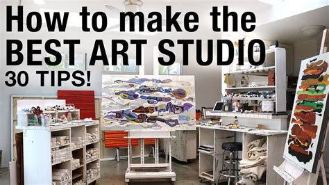 art studio  tips youtube