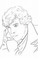 Sherlock Gcse Kunst Background Benedict Cumberbatch sketch template