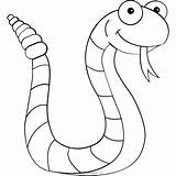 Serpente Schlange Serpiente Snake Colorir Ausmalbilder Stampare Imprimir Ultracoloringpages sketch template