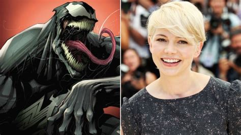 michelle williams confirms she ll star in the venom movie with tom