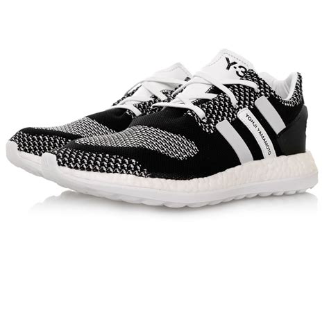 adidas    store pure boost zg knit black shoes