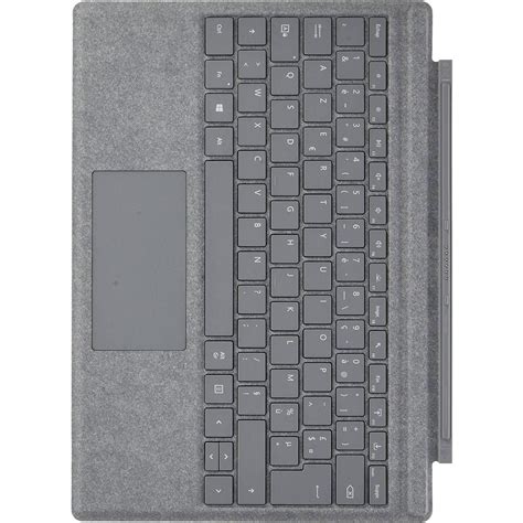 microsoft tastatur azerty franzoesisch wireless surface pro type cover platine ffp