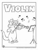 Violin Coloring Pages Printable Popular Letter sketch template