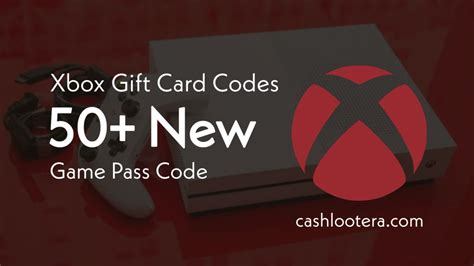 xbox gift card codes updated   redeem code