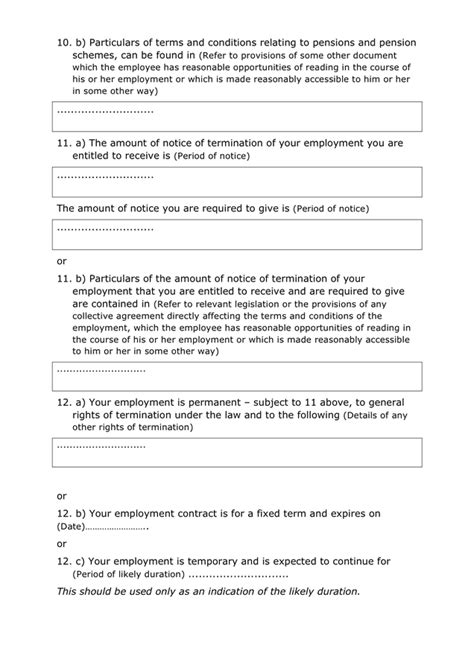 written statement template form hs  uk  word   formats page