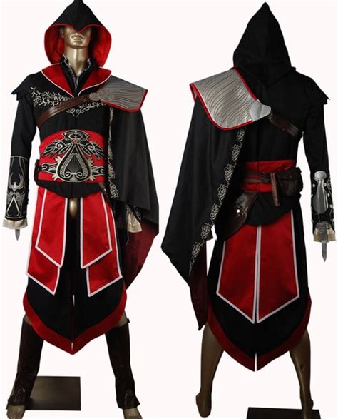 Assassin S Creed Brotherhood Ezio Cosplay Costume Unique