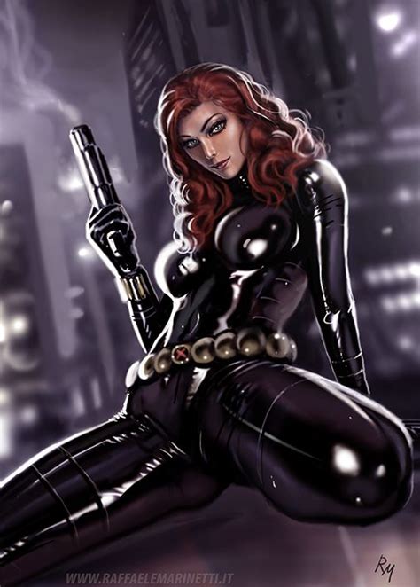 27 hot pictures of black widow from marvel comics