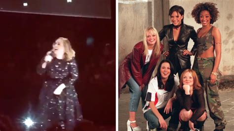 watch adele just performed spice up your life and the spice girls