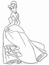 Cinderella Colorat Printese Cenusareasa Planse Fise Mewarnai Putri Everfreecoloring sketch template