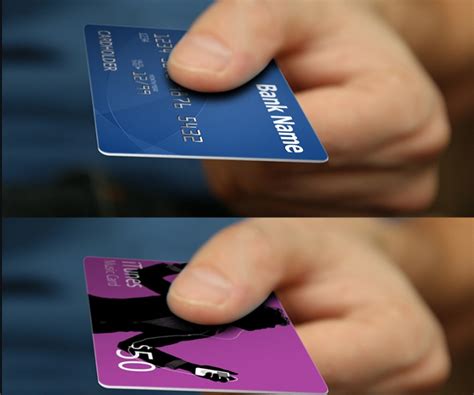 realistic credit card mockup psd   graphic cloud