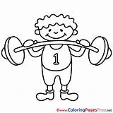 Coloring Bodybuilder Pages Kids Sport Body Builder Sheet Getcolorings Sheets Getdrawings sketch template