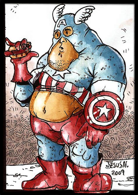 Fat Captain America Gay Porn Army