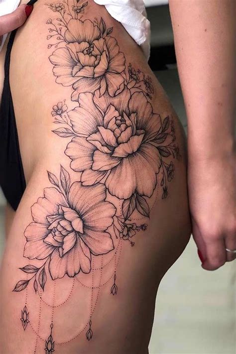 Tattoo For Ladies Hip Tattoos Women Leg Tattoos Women Hip Thigh Tattoos