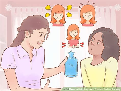 4 ways to help prepare a preteen girl for puberty wikihow