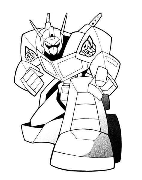 simple optimus prime coloring page  printable coloring pages  kids