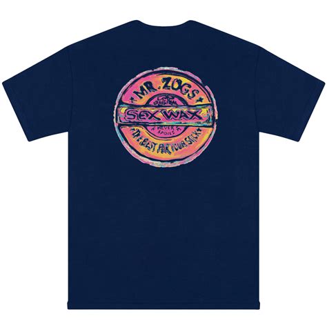 Sexwax Van Zog Mens Short Sleeve T Shirt 03s Mr Zogs Surfboard Wax
