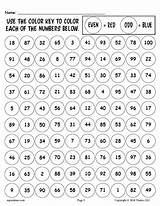 100th Odd Even Numbers Worksheet Coloring Printable School Number Worksheets 100 Dot Grade Patterns 2nd Days Between Fun Practice Math sketch template