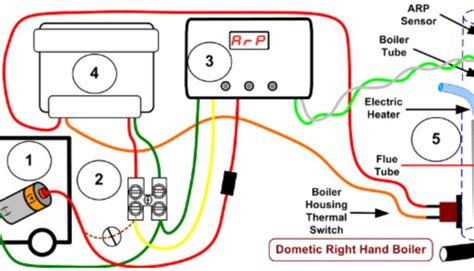 dometic  wire thermostat wiring diagram  diagrams